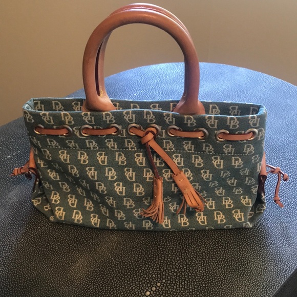 Dooney & Bourke Tiny Tassel Tote - Picture 1 of 8